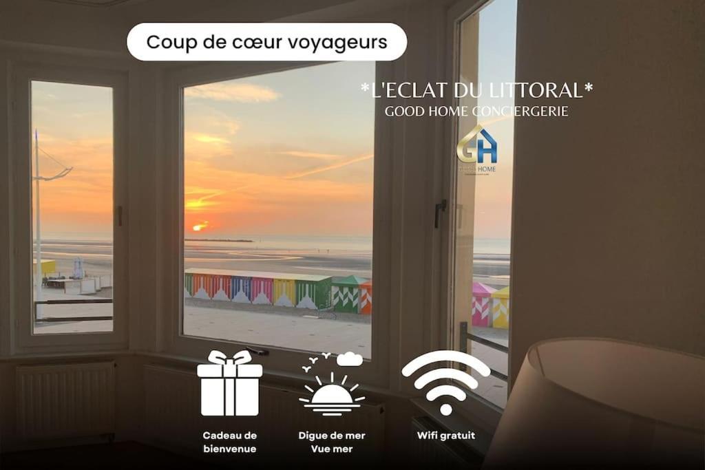 L'Eclat Du Littoral Vue Mer - Good Home Dunkirk Exterior foto